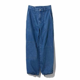 MEDE19F | アシメトリーパッチデニムパンツ〈ＢＬ〉ＭＤ１９