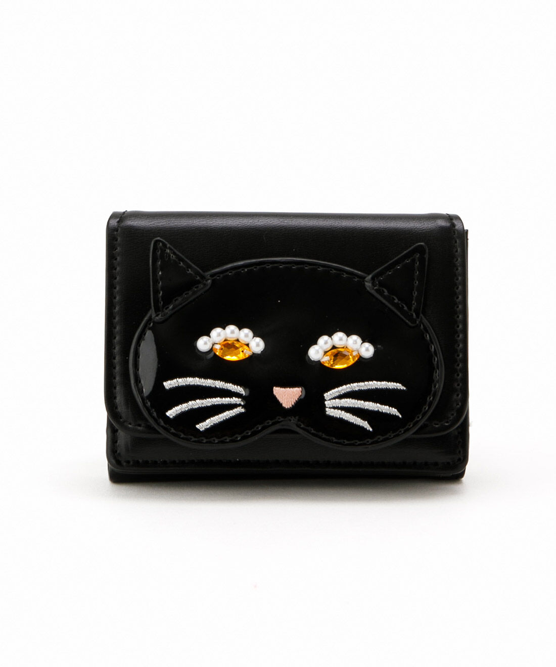 MEDE19F|CASSELINI　モチーフウォレット〈黒猫〉　【WEB LIMITED ITEMS】