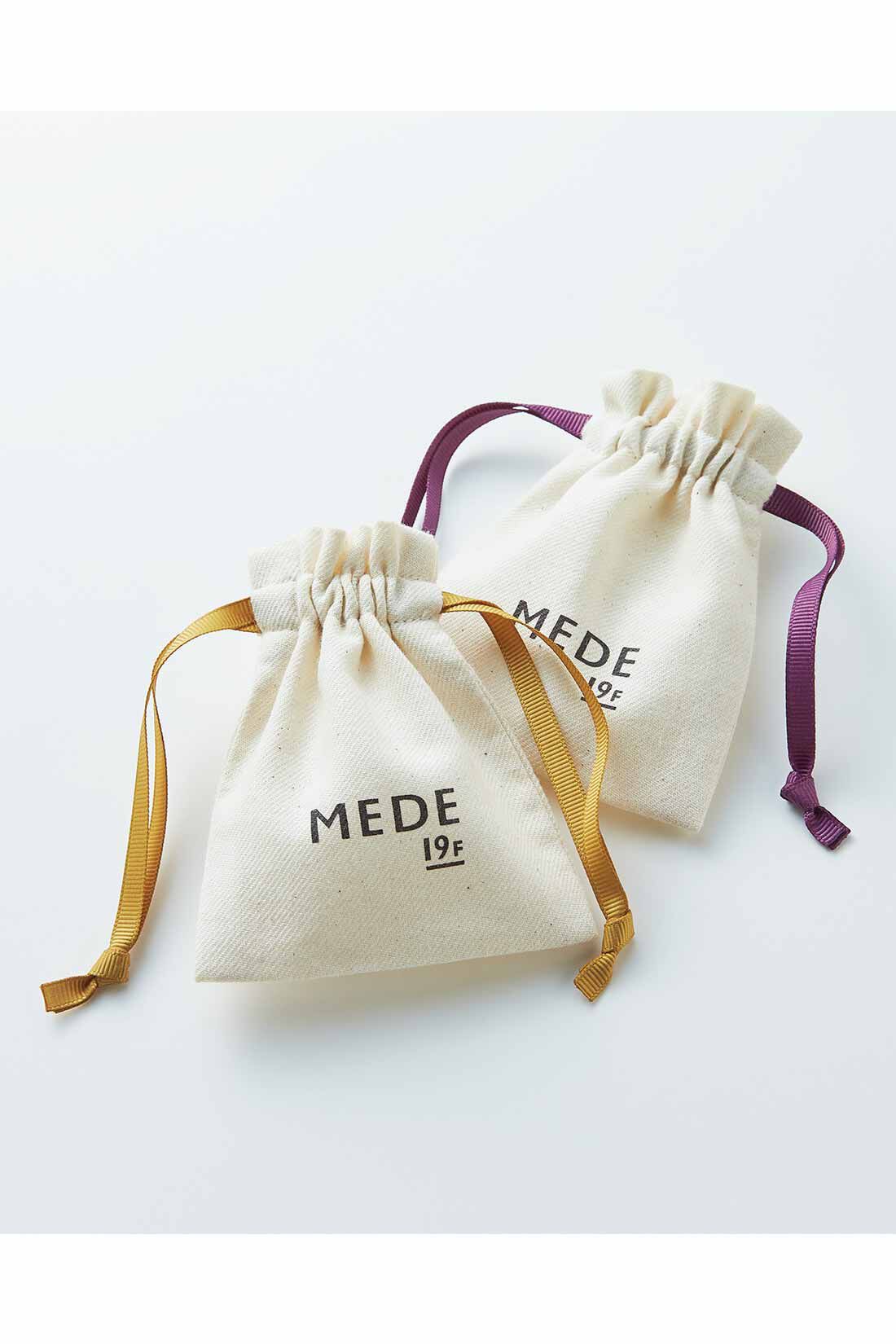 MEDE19F|YPAC for MEDE19F　フランス製陶器ボタンイヤリング type.24|MEDE19Fオリジナルきんちゃくに入れてお届けします。