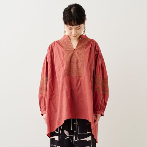 MEDE19F | インドコットンチュニック〈ＢＲ〉ＭＤ１９