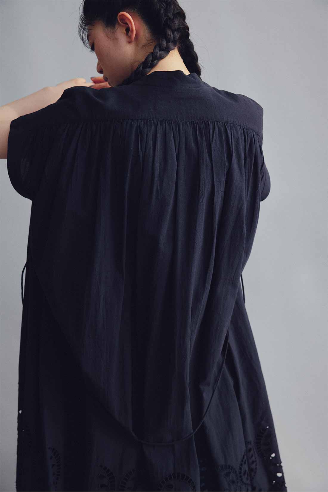 MEDE19F [メデ・ジュウキュウ]|MEDE19F　〈MADE IN INDIA COLLECTION〉シフリー刺しゅうワンピース