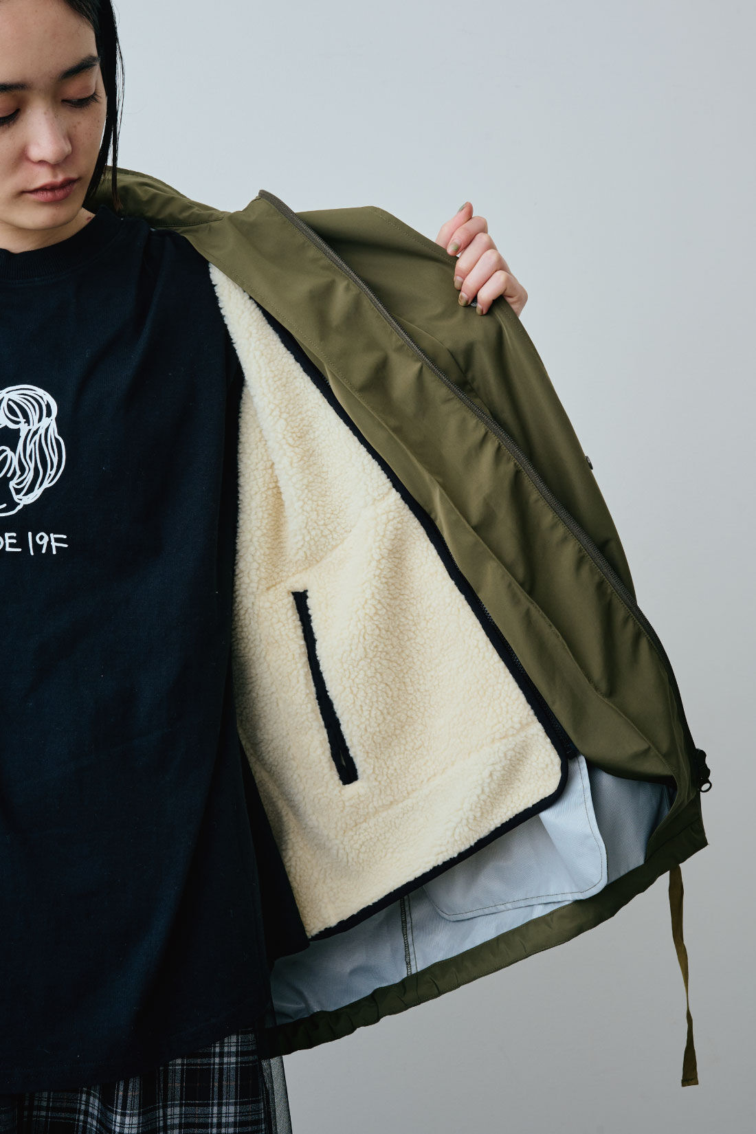 GERRY（Ｒ） for MEDE19F　高山都さんコラボ ライナー付きマウンテンコート