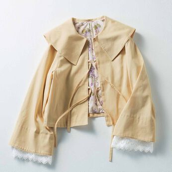 MEDE19F | MEDE19F Boutique888さん ビッグカラージャケット〈クリームイエロー〉