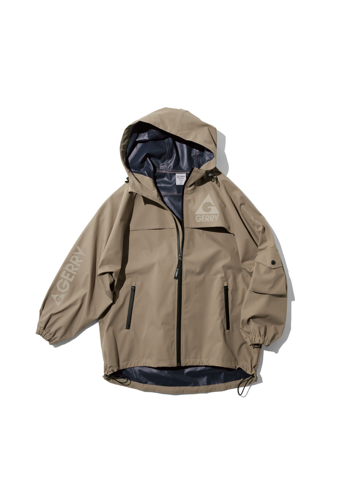 MEDE19F|【MEDE19F】GERRY（R）for MEDE19F 2.5レイヤーマウンテンパーカー〈マットアイスグレー〉