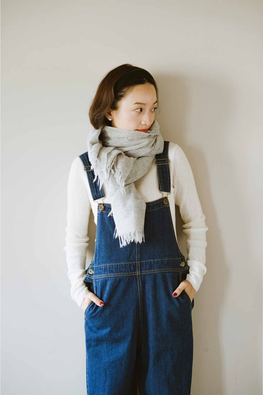 MEDE19F 高山都さんコラボ ウールカシミヤタートルニットスキントップス