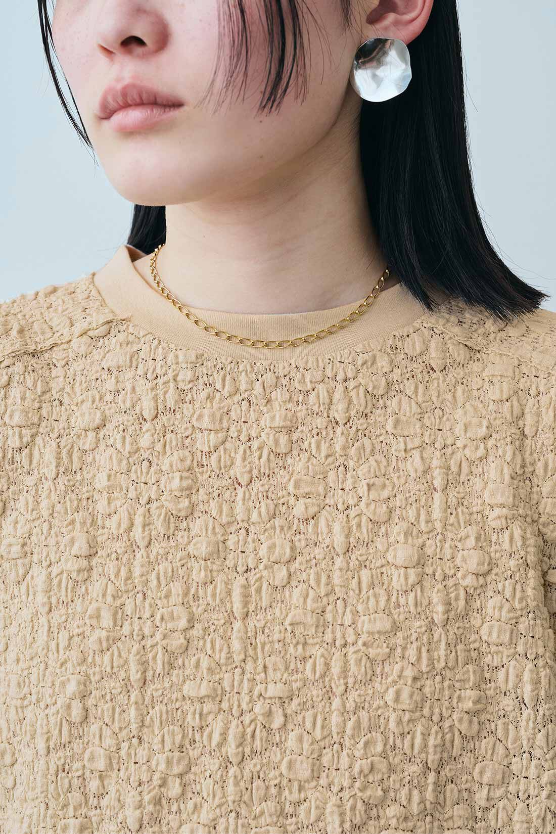 MEDE19F [メデ・ジュウキュウ]|MEDE19F　レース遣いのコンビTシャツの会