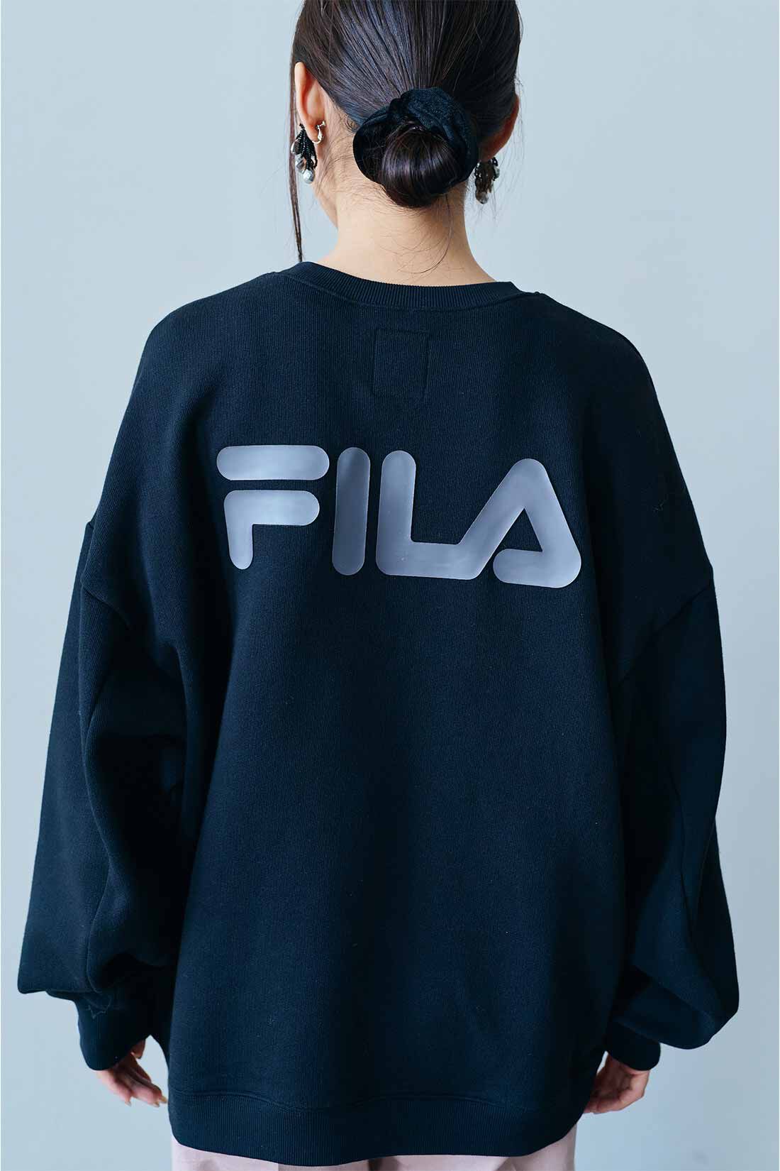 MEDE19F|MEDE19F　FILA for MEDE19F 大人も着られる プリントロゴスウェット
