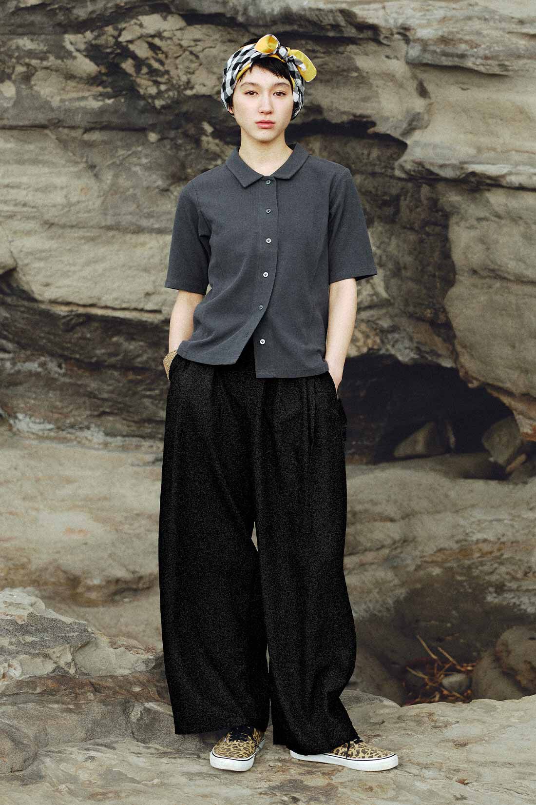 MEDE19F [メデ・ジュウキュウ]|MEDE19F　ベルト付きバギーパンツ