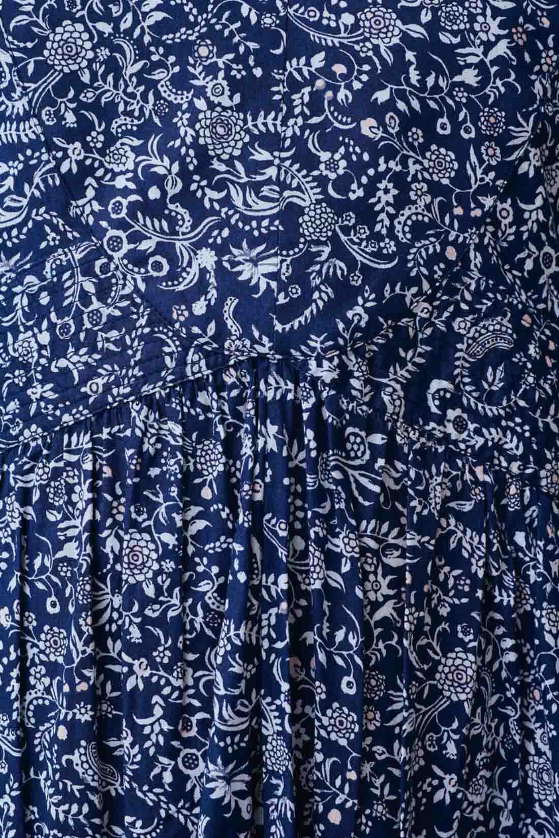 MEDE19F [メデ・ジュウキュウ]|MEDE19F　〈MADE IN INDIA COLLECTION〉プリントコットンドレス