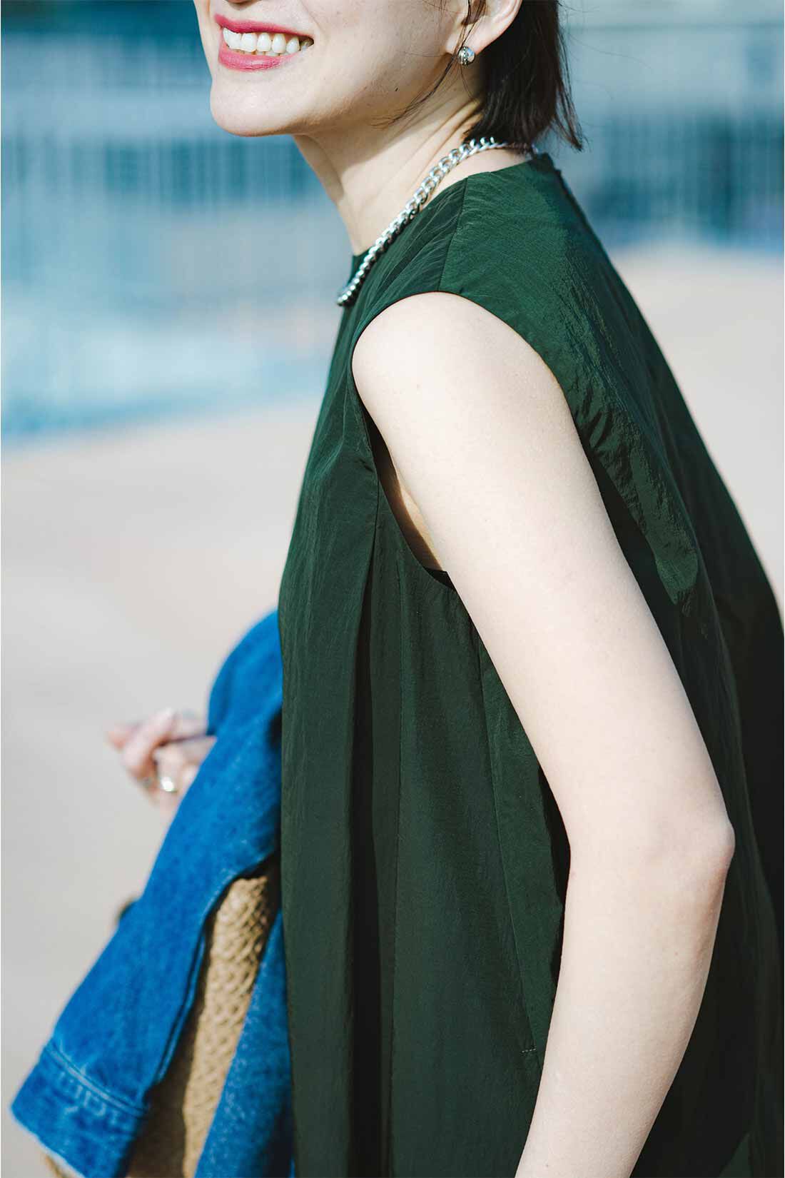 MEDE19F [メデ・ジュウキュウ]|MEDE19F　高山都さんコラボ 衿付き撥水加工ワンピース