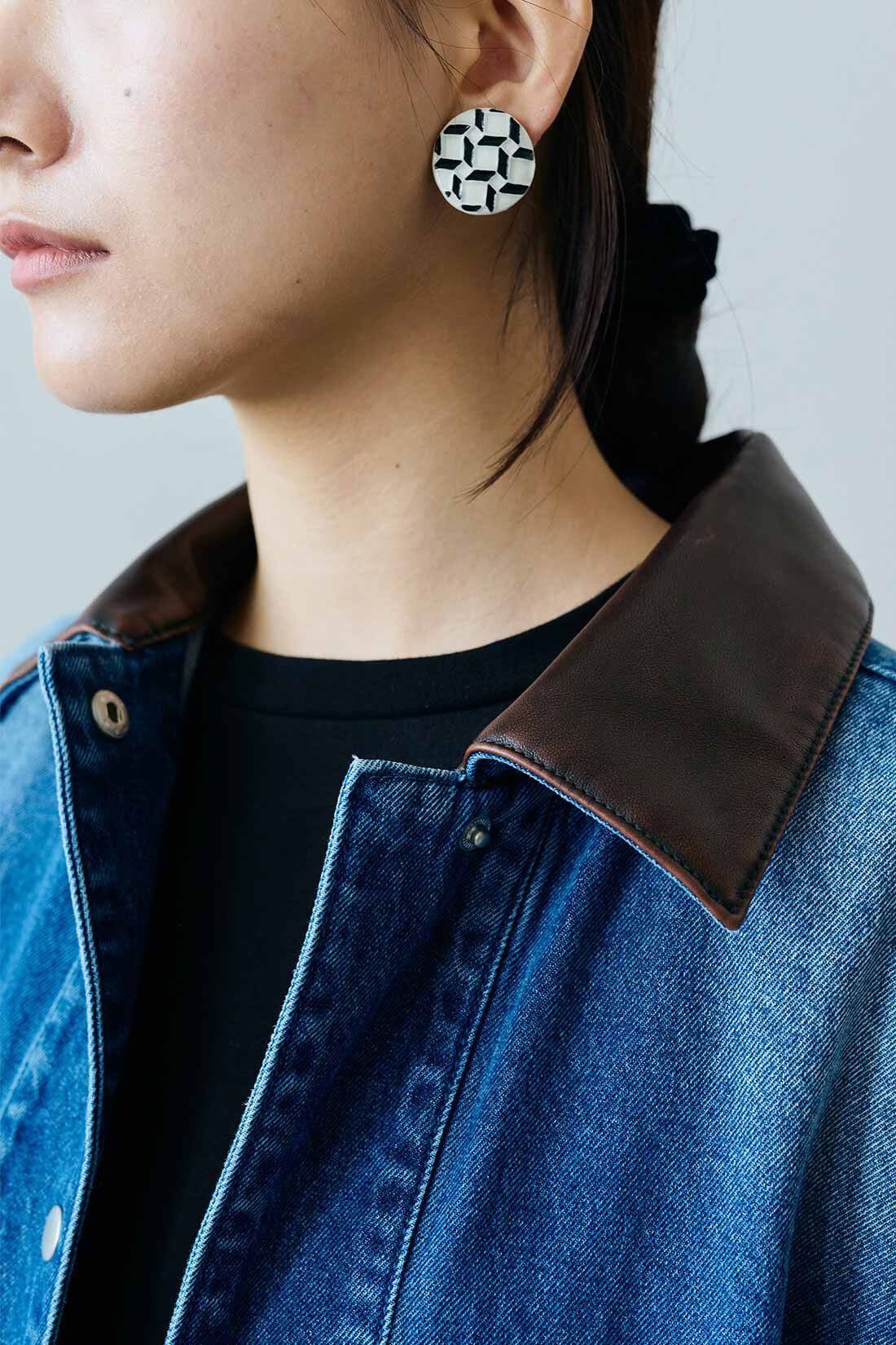 MEDE19F|MEDE19F　古着屋でみつけたようなデニムカバーオール〈インディゴ〉