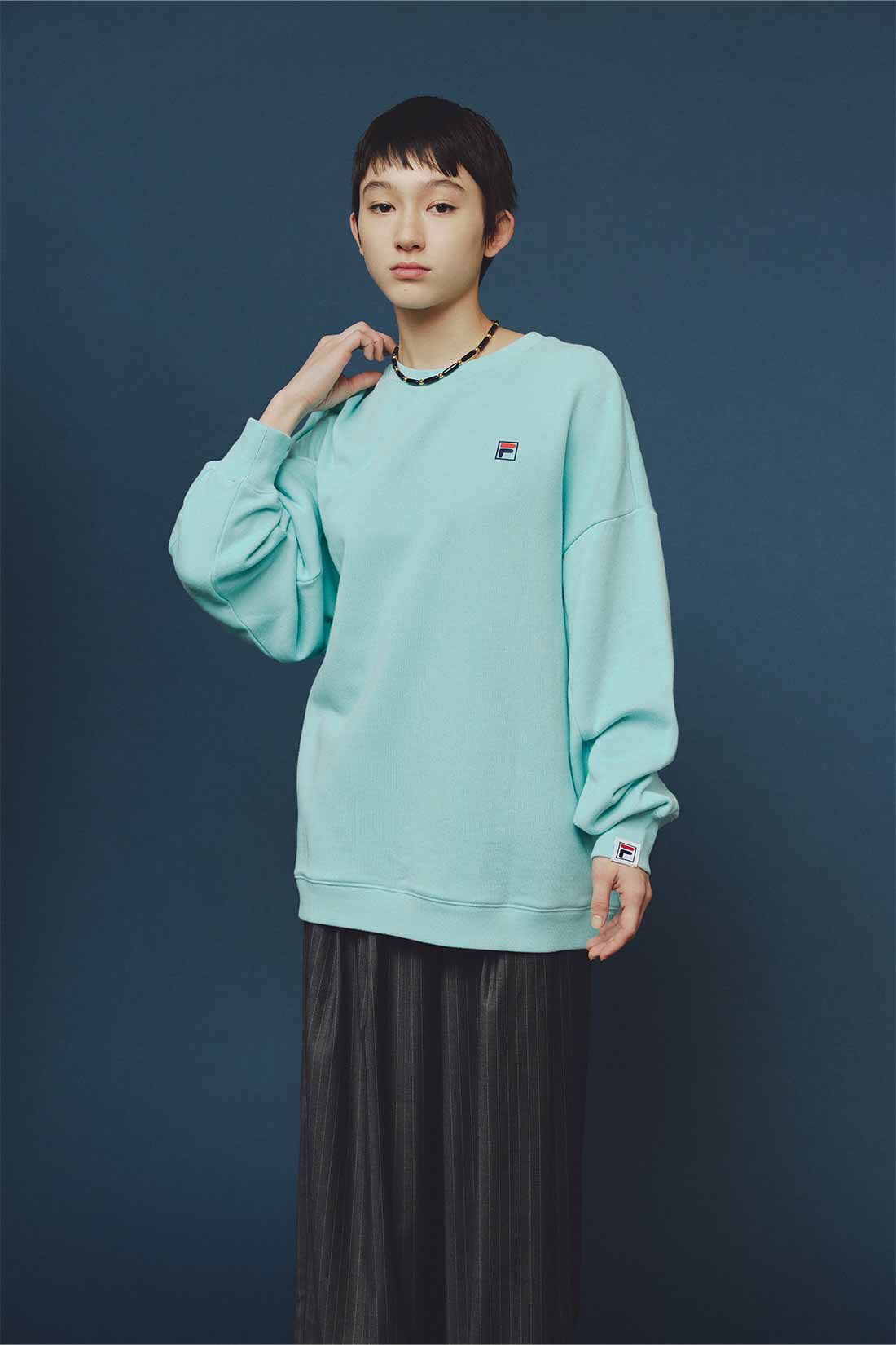 MEDE19F|MEDE19F　FILA for MEDE19F 大人も着られる プリントロゴスウェット
