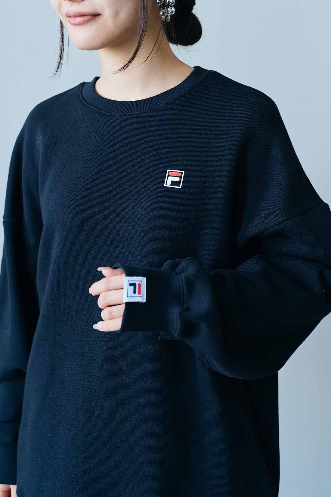 MEDE19F|MEDE19F　FILA for MEDE19F 大人も着られる プリントロゴスウェット