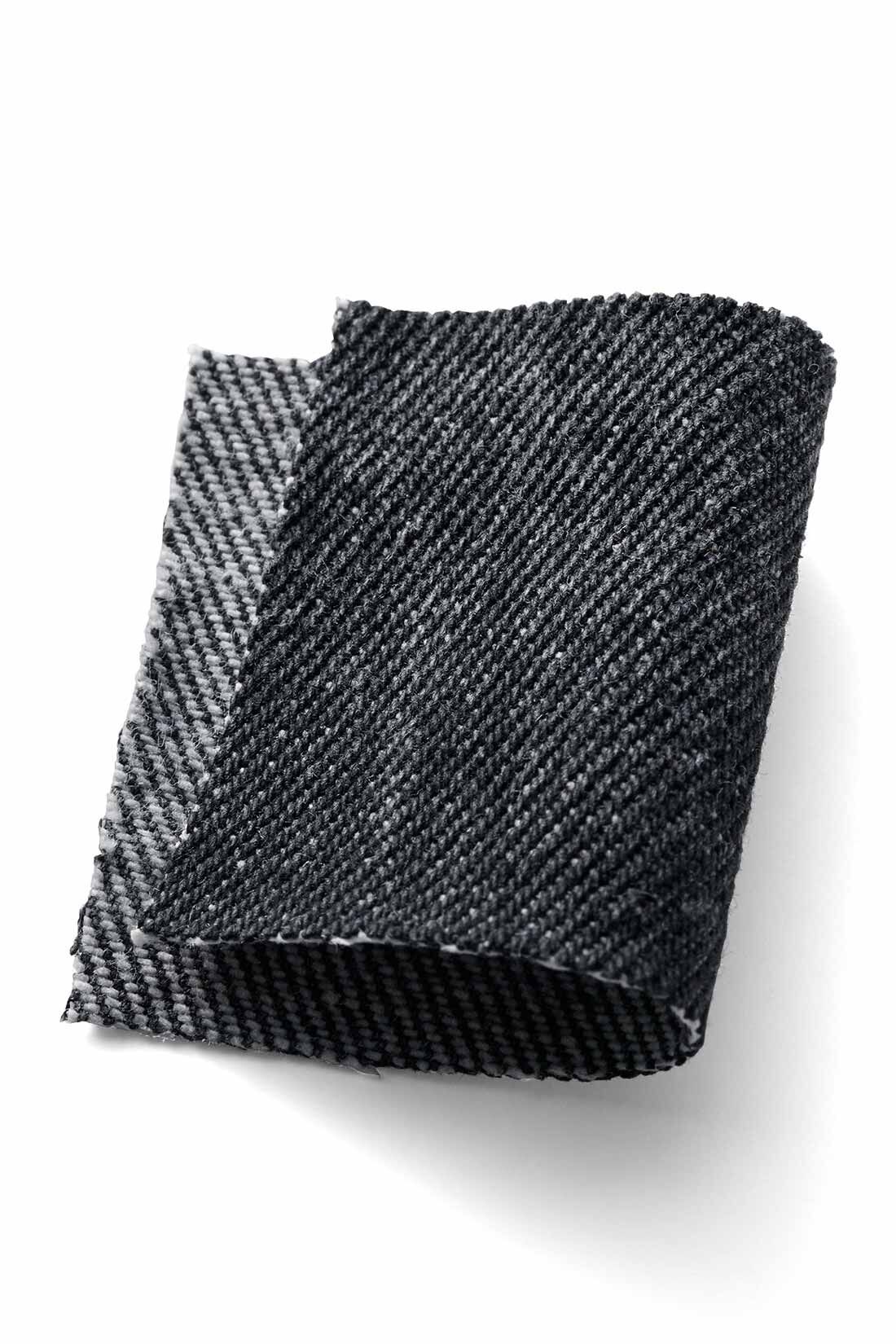 MEDE19F|MEDE19F　ビッグシルエットブラックデニム|ごわごわしない適度な厚みで、通年着用できる12オンスの綿100％デニム生地。