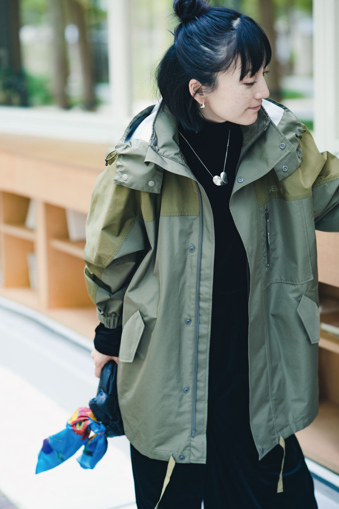 GERRY（Ｒ） for MEDE19F　高山都さんコラボ ライナー付きマウンテンコート