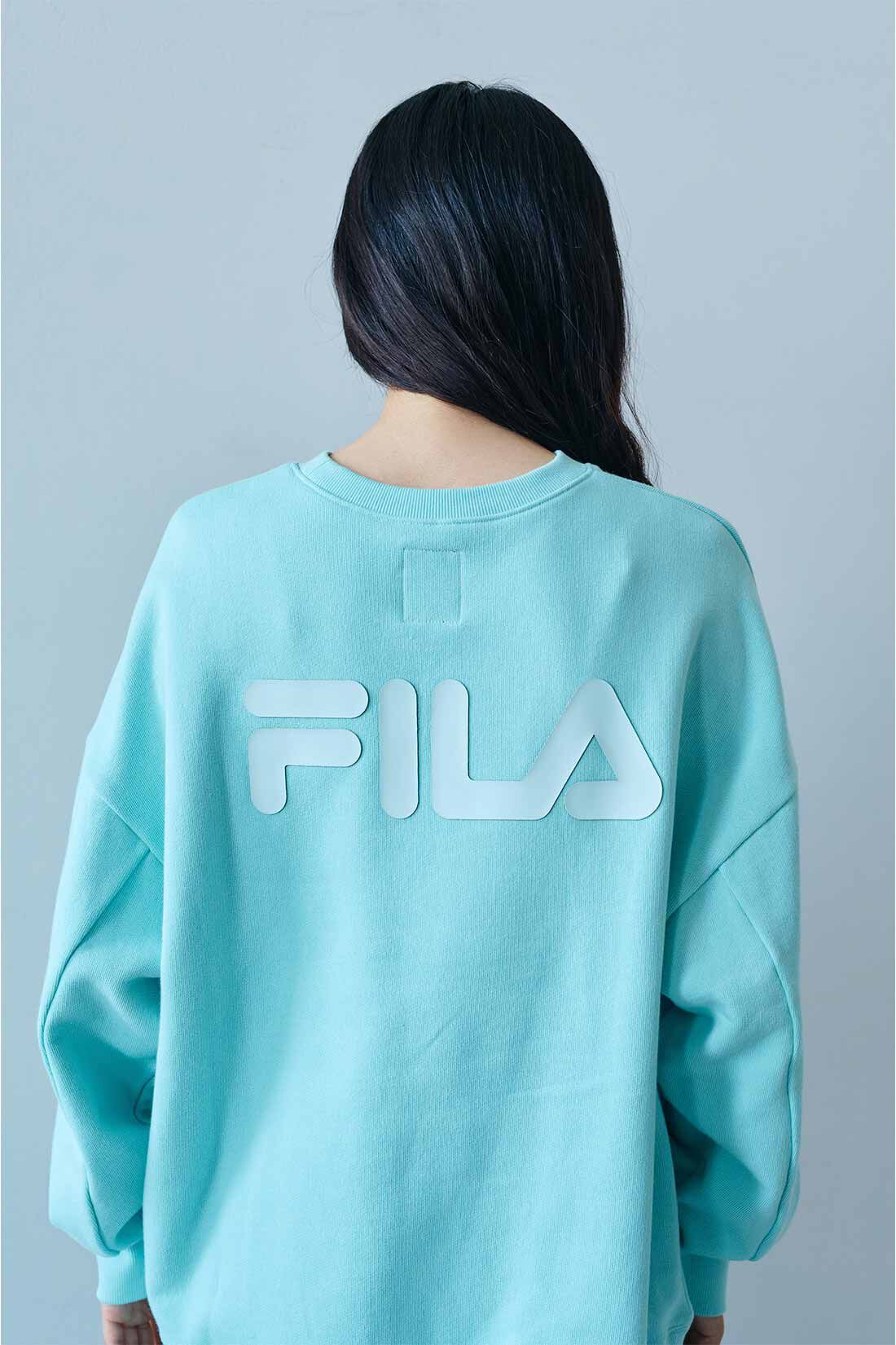 MEDE19F|MEDE19F　FILA for MEDE19F 大人も着られる プリントロゴスウェット
