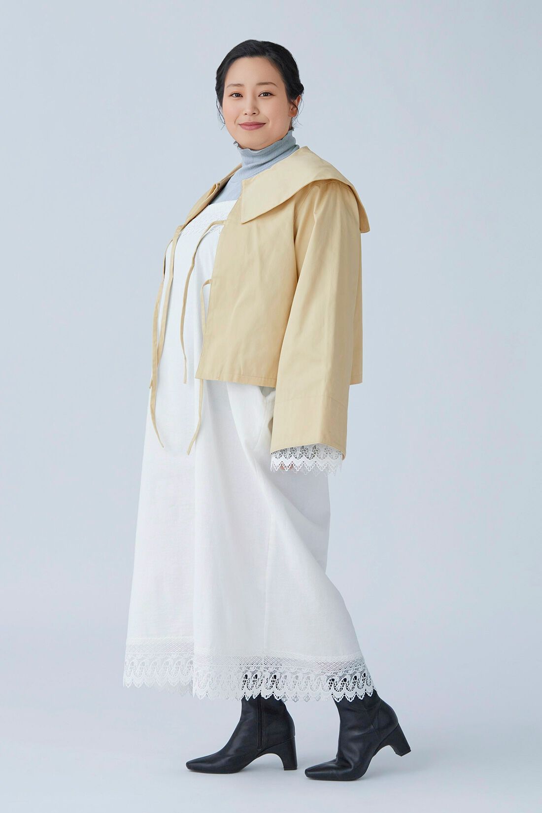 MEDE19F [メデ・ジュウキュウ]|MEDE19F　Boutique888さんコラボ ビッグカラージャケット〈クリームイエロー〉
