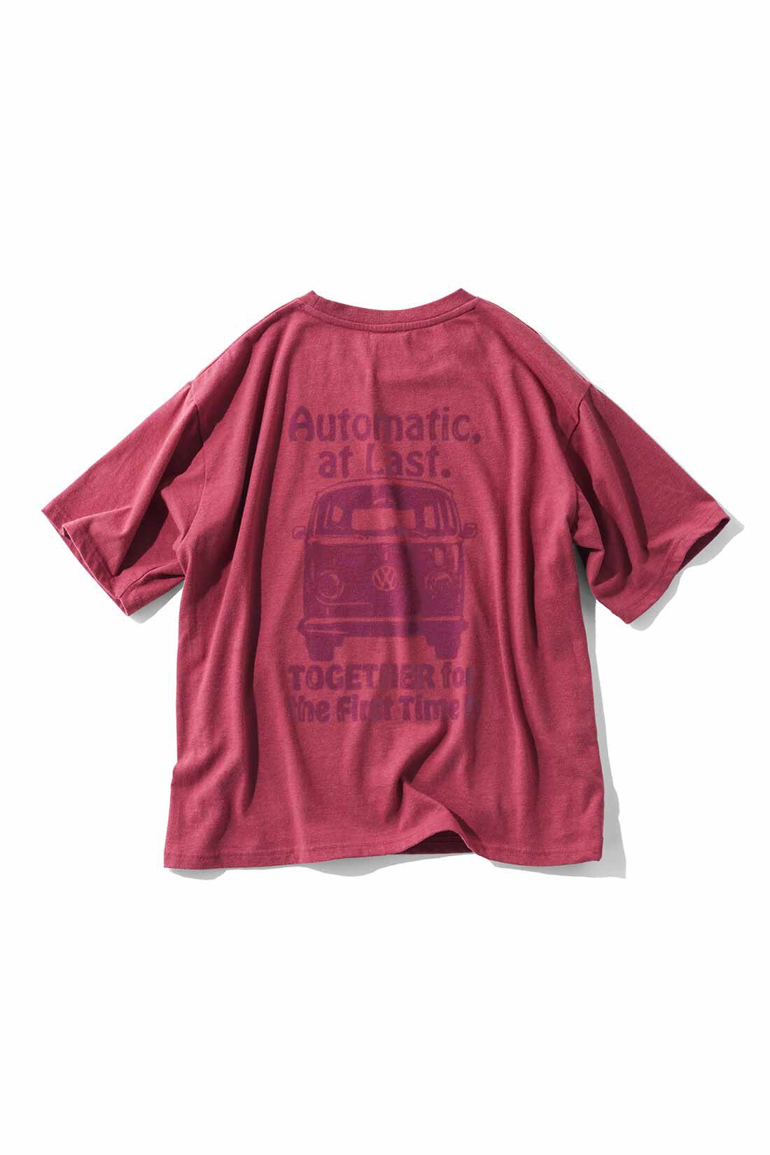 MEDE19F|VOLKSWAGEN for MEDE19F　洗いをかけたくったりTシャツ|BACK