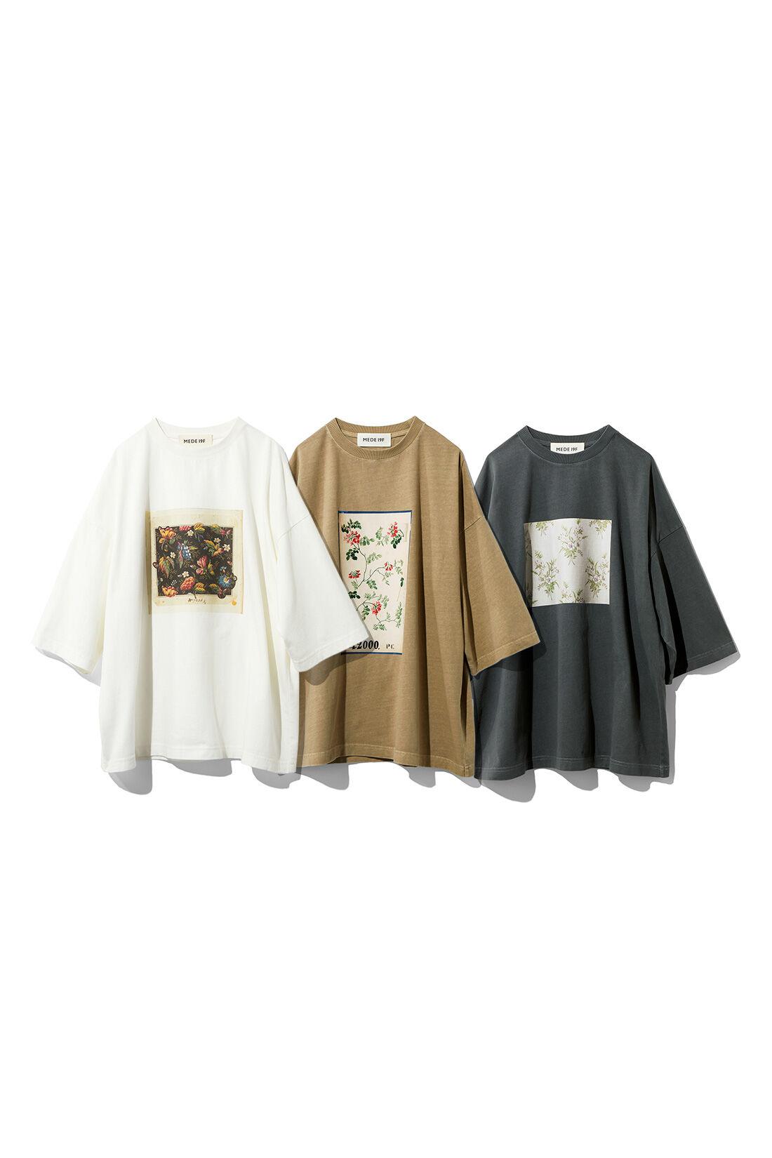 MEDE19F|MEDE19F　ミュルーズモダン〈「ミュルーズ染織美術館」アーカイブコレクション〉プリントTシャツの会