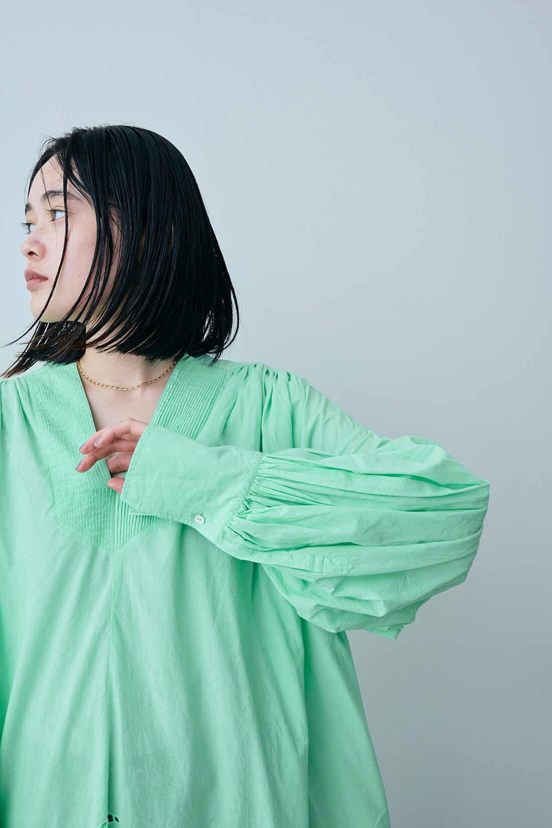 MEDE19F [メデ・ジュウキュウ]|MEDE19F　〈MADE IN INDIA COLLECTION〉エンブロイダリーコットンワンピース
