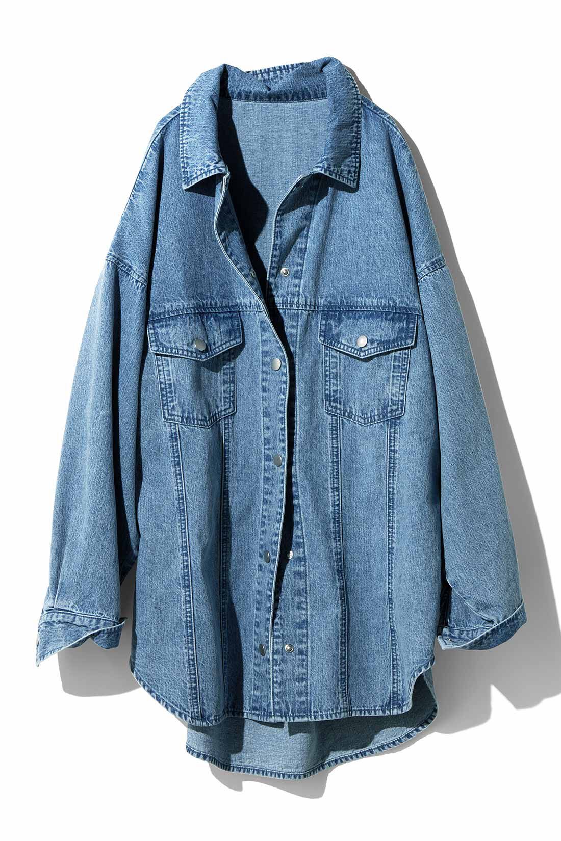 デニムシャツ バイクウェア｜カドヤ公式オンラインショップ｜RIDE WORK SHIRT2 / ブルー