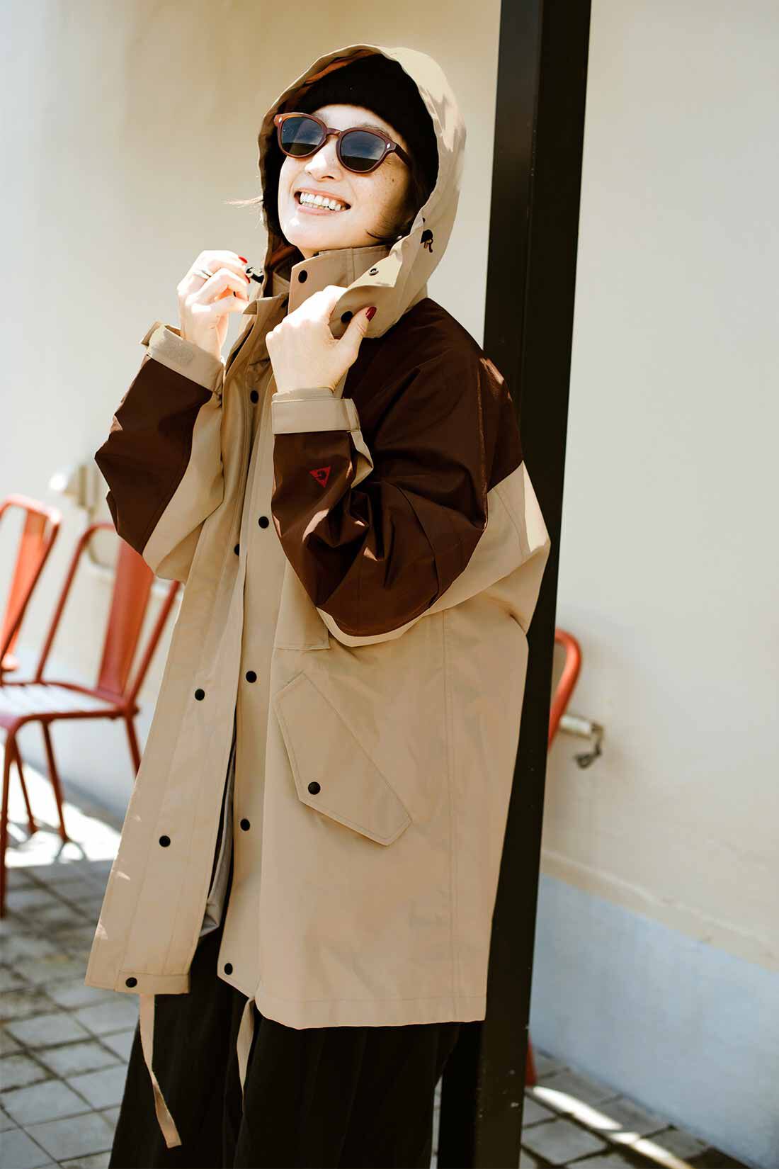 GERRY（Ｒ） for MEDE19F　高山都さんコラボ ライナー付きマウンテンコート