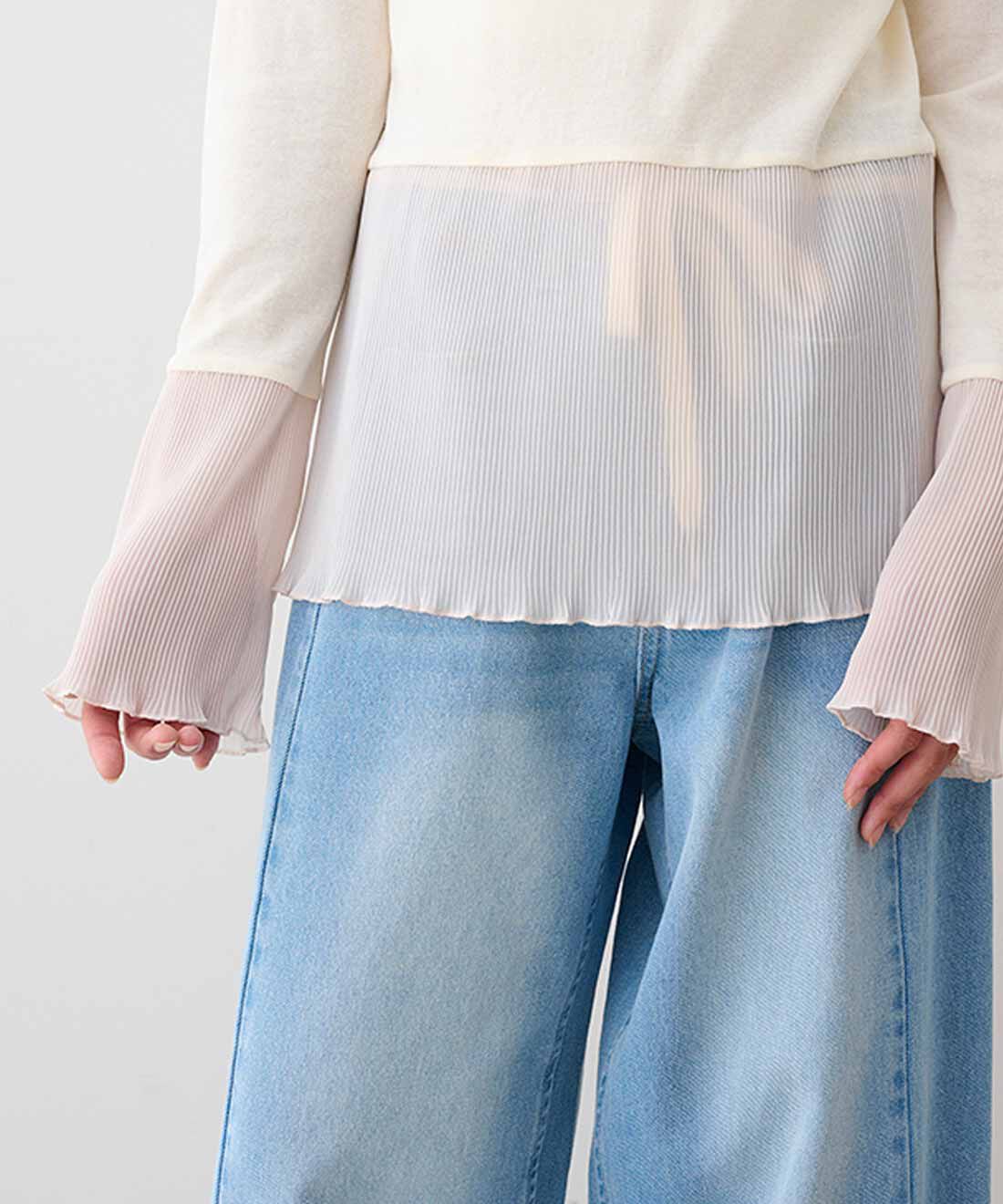 MEDE19F [メデ・ジュウキュウ]|MEDE19F　プリーツドッキングトップスの会