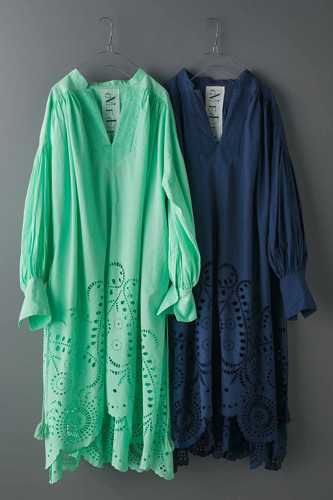 MEDE19F [メデ・ジュウキュウ]|MEDE19F　〈MADE IN INDIA COLLECTION〉エンブロイダリーコットンワンピース