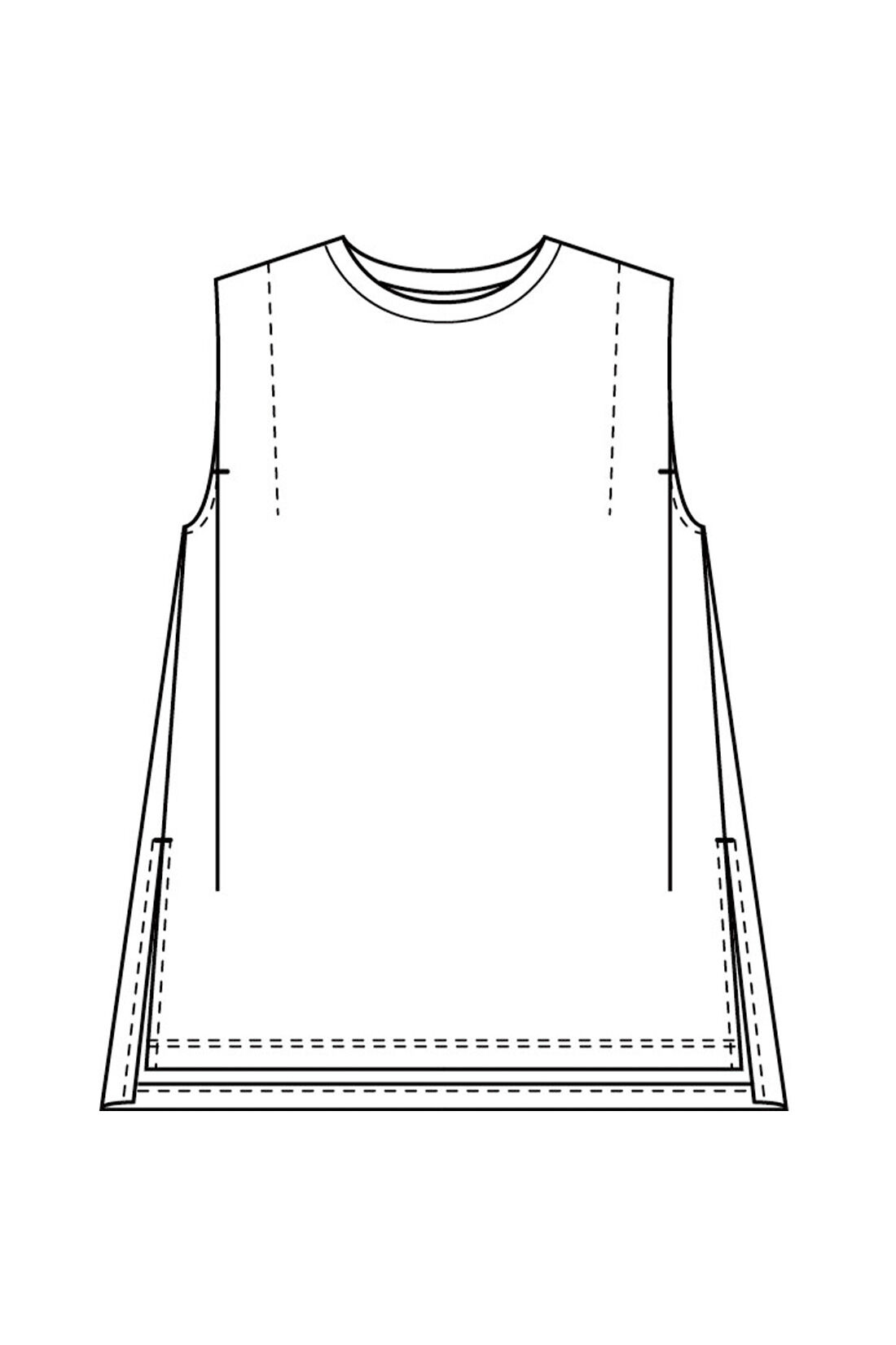MEDE19F [メデ・ジュウキュウ]|MEDE19F　タック遣いのフレンチスリーブコットントップスの会|肩先から続くタック遣いが腕をすっきりと見せてくれます。