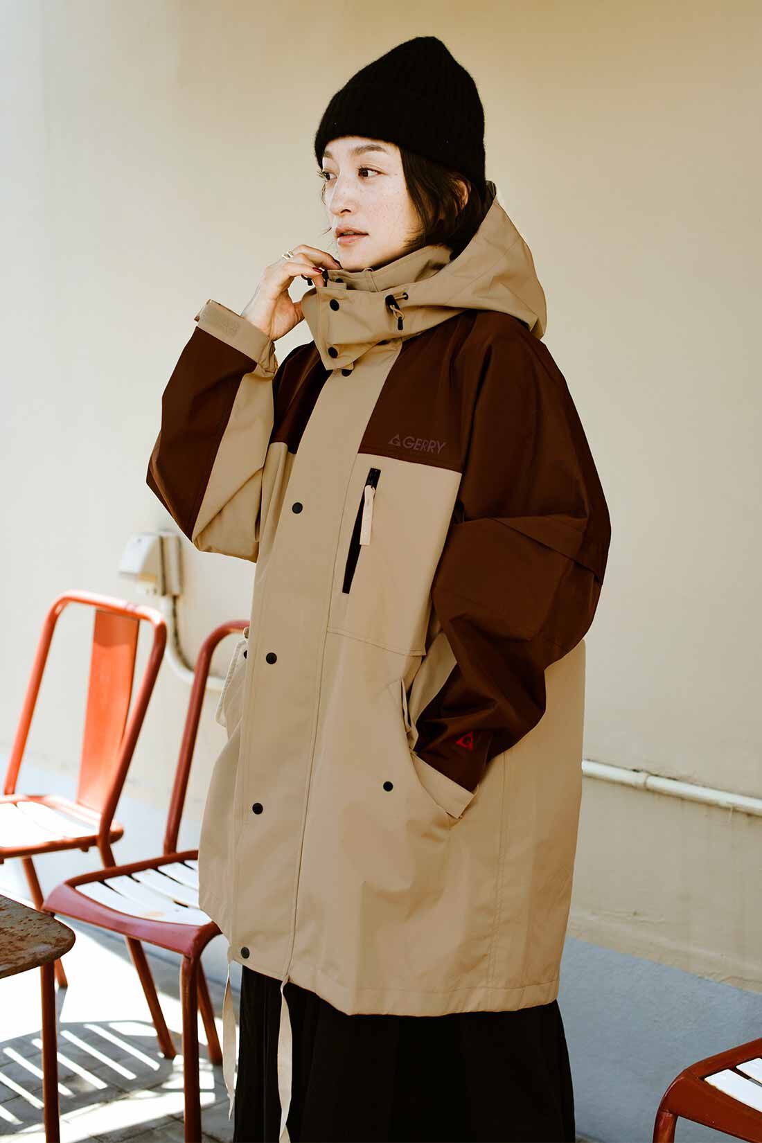 GERRY（Ｒ） for MEDE19F　高山都さんコラボ ライナー付きマウンテンコート