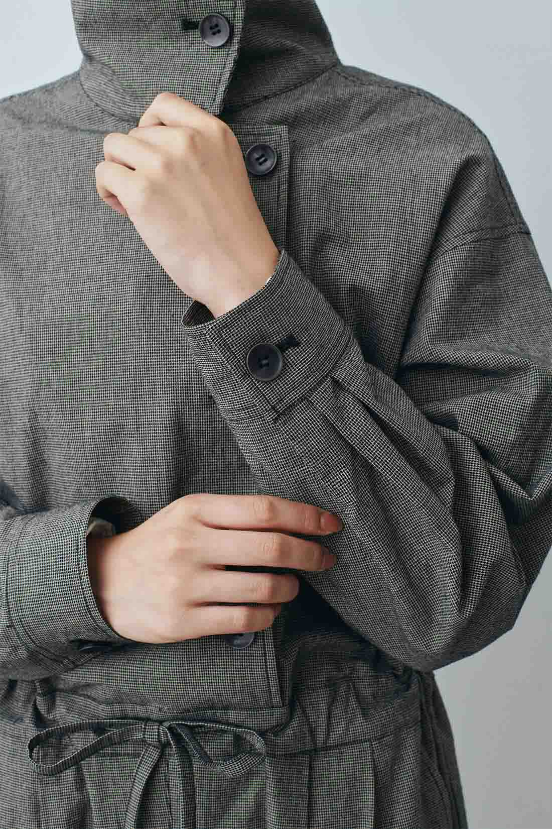 MEDE19F [メデ・ジュウキュウ]|MEDE19F　千鳥格子のオールインワン〈ブラック〉