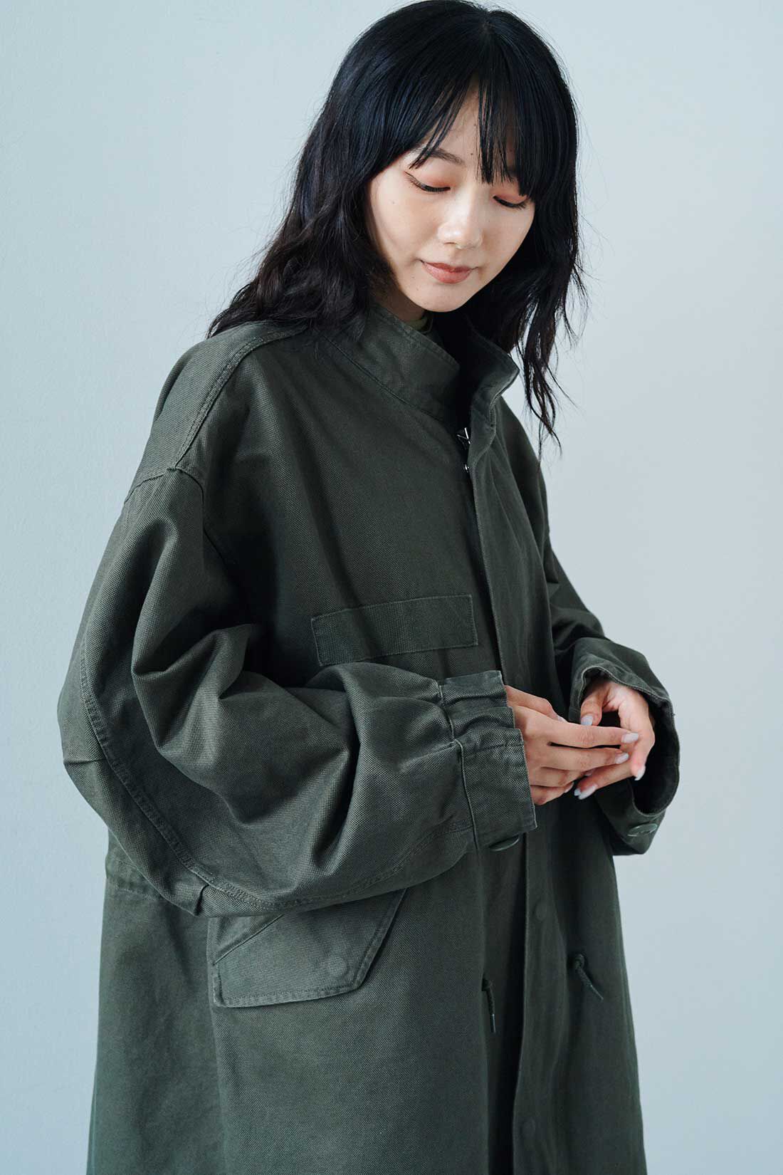 韓国セレクト JANEBIRKIN モッズコート｜MEDE19F[メデ・ジュウキュウ]｜フェリシモ【公式通販】