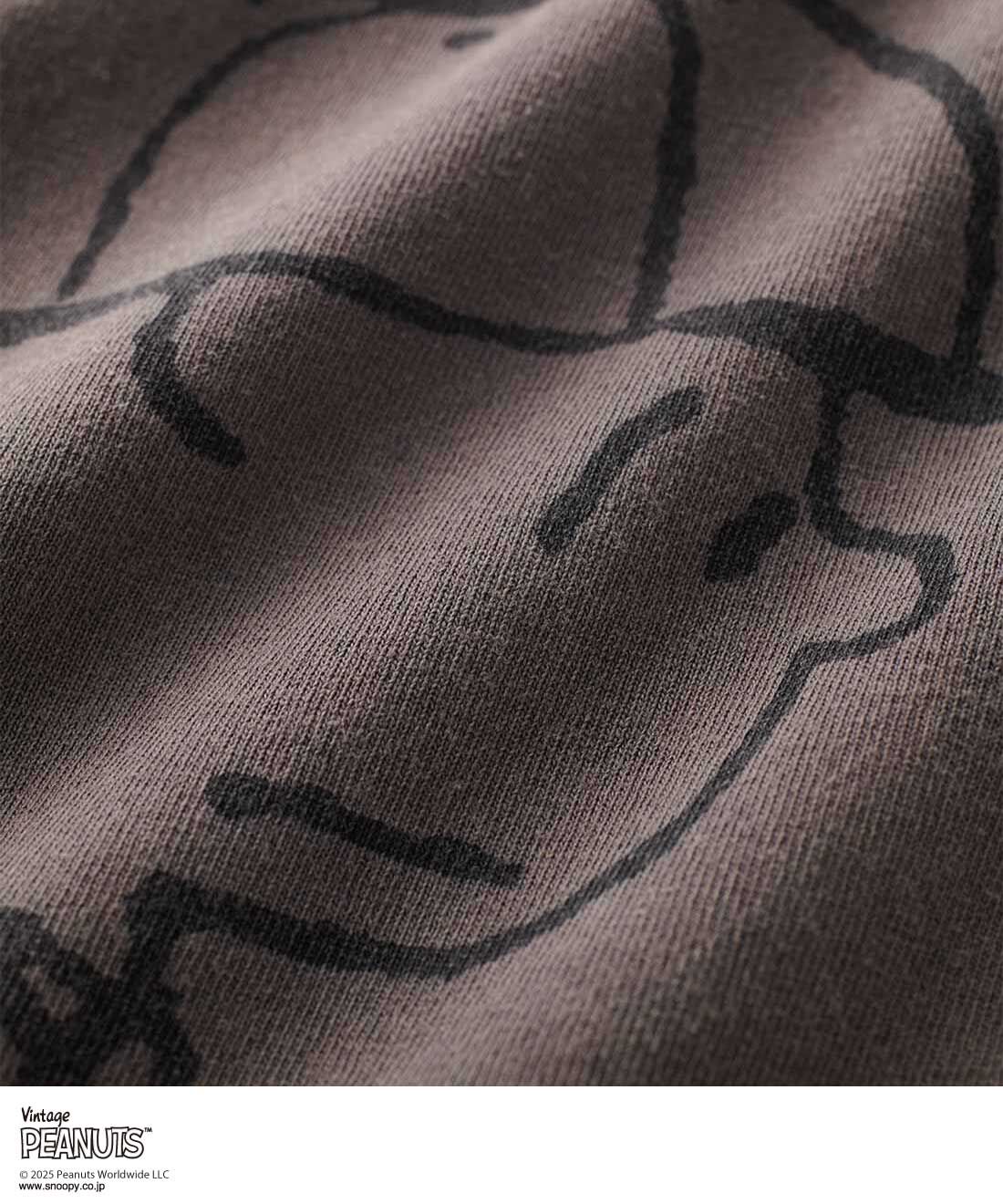 MEDE19F|MEDE19F PEANUTS 古着のようなプリントTシャツ