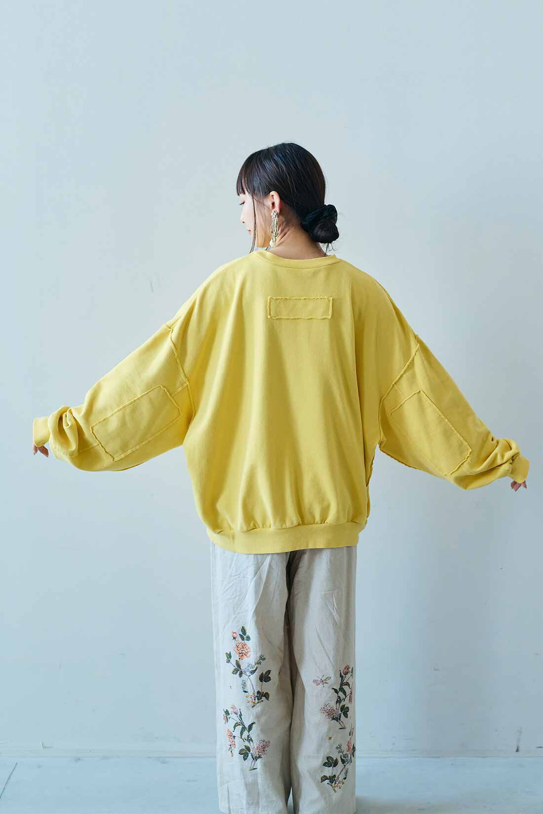 MEDE19F|MEDE19F　フェードカラーのくったりスウェットの会