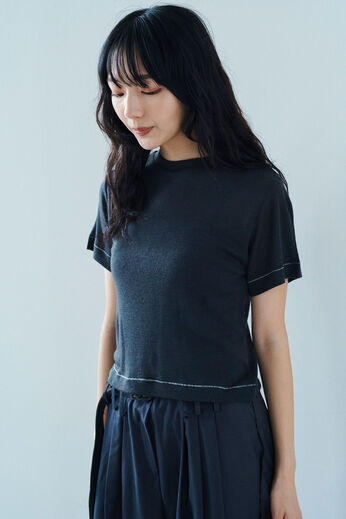 MEDE19F [メデ・ジュウキュウ] | JANEBIRKIN ウールＴ〈チャコール〉