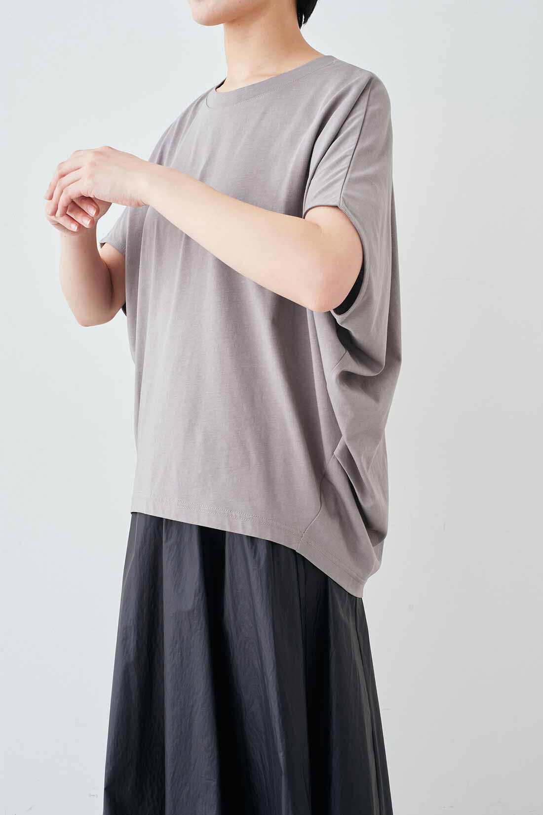 MEDE19F [メデ・ジュウキュウ]|MEDE19F　接触冷感ドルマンスリーブカットソートップスの会