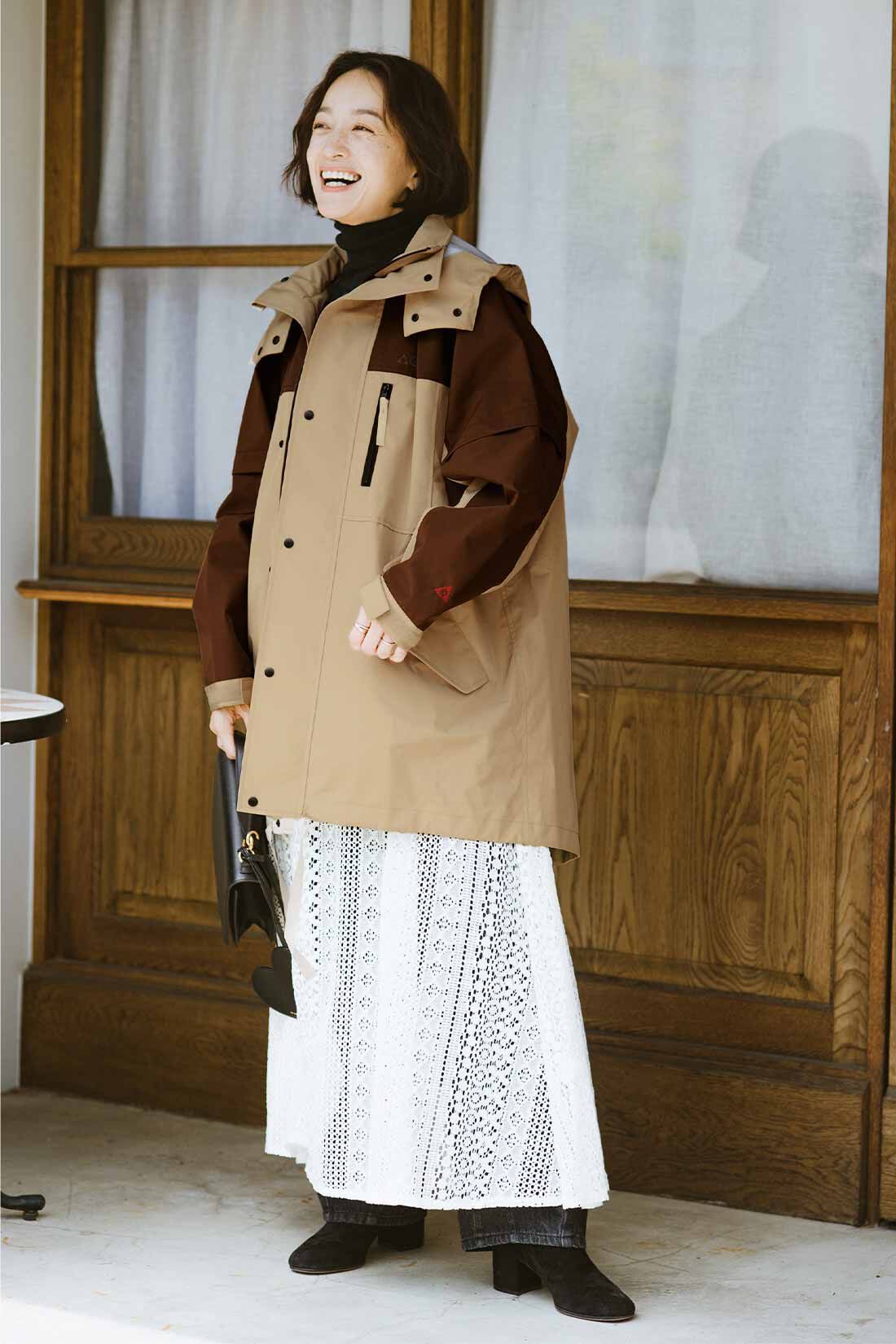 GERRY（Ｒ） for MEDE19F　高山都さんコラボ ライナー付きマウンテンコート