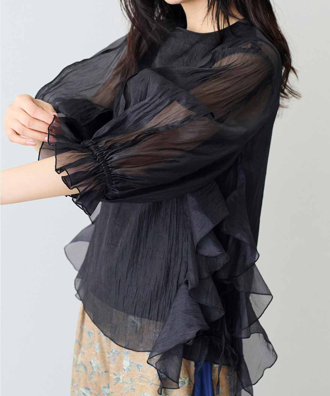 MEDE19F|MEDE19F たゆたうくらげのドッキングトップス