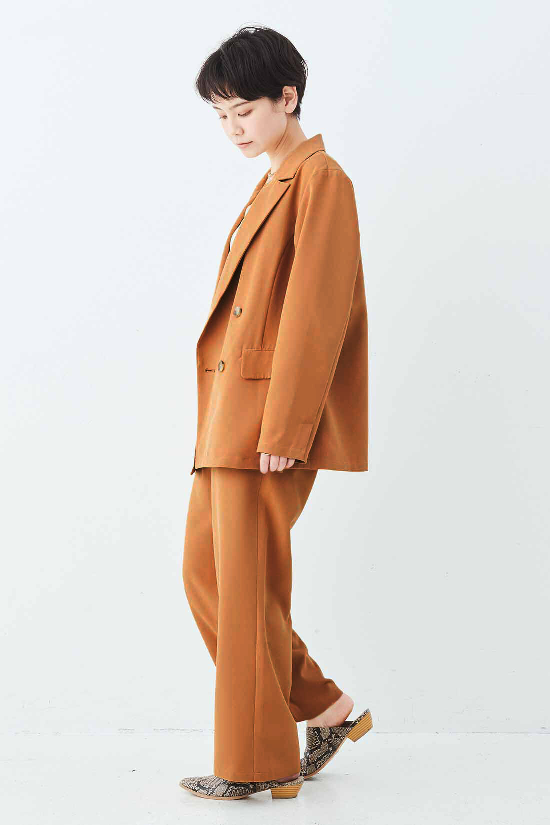MEDE19F ジャケットセットアップ〈アプリコット〉｜レディースファッション・洋服の通販｜MEDE19F