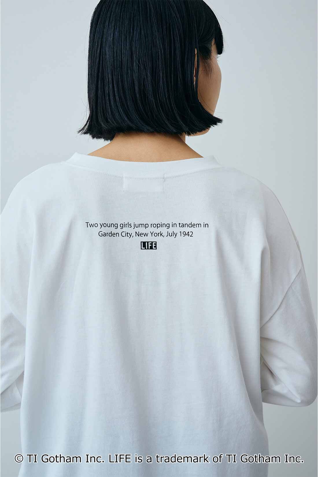 MEDE19F|MEDE19F　グラフ誌LIFE フォトグラフロングTシャツ