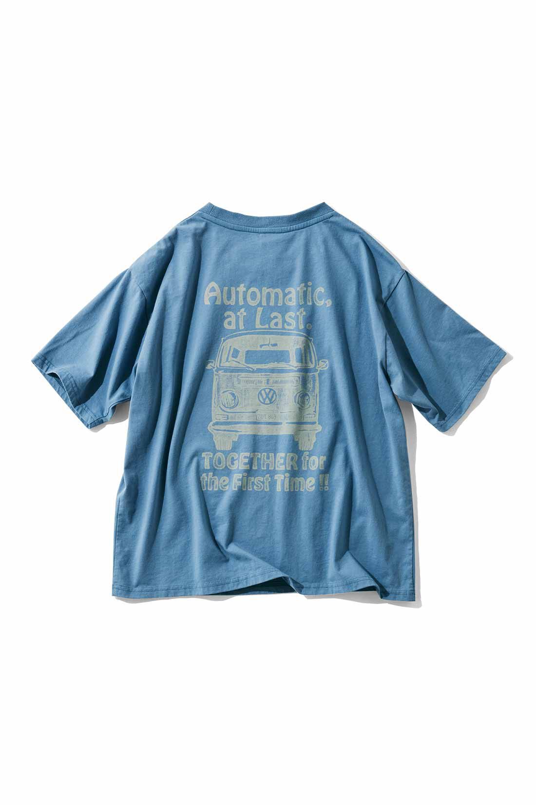 MEDE19F|VOLKSWAGEN for MEDE19F　洗いをかけたくったりTシャツ|BACK