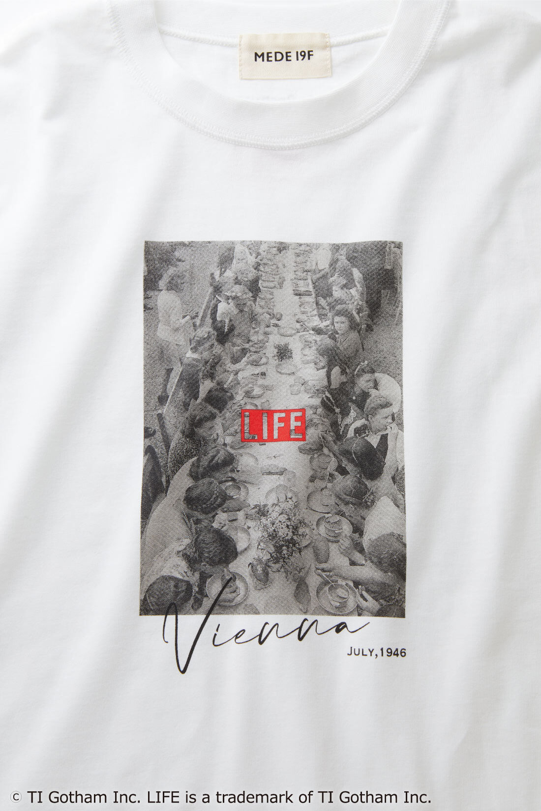 MEDE19F|MEDE19F　グラフ誌LIFEフォトプリントTシャツの会|VIENNA