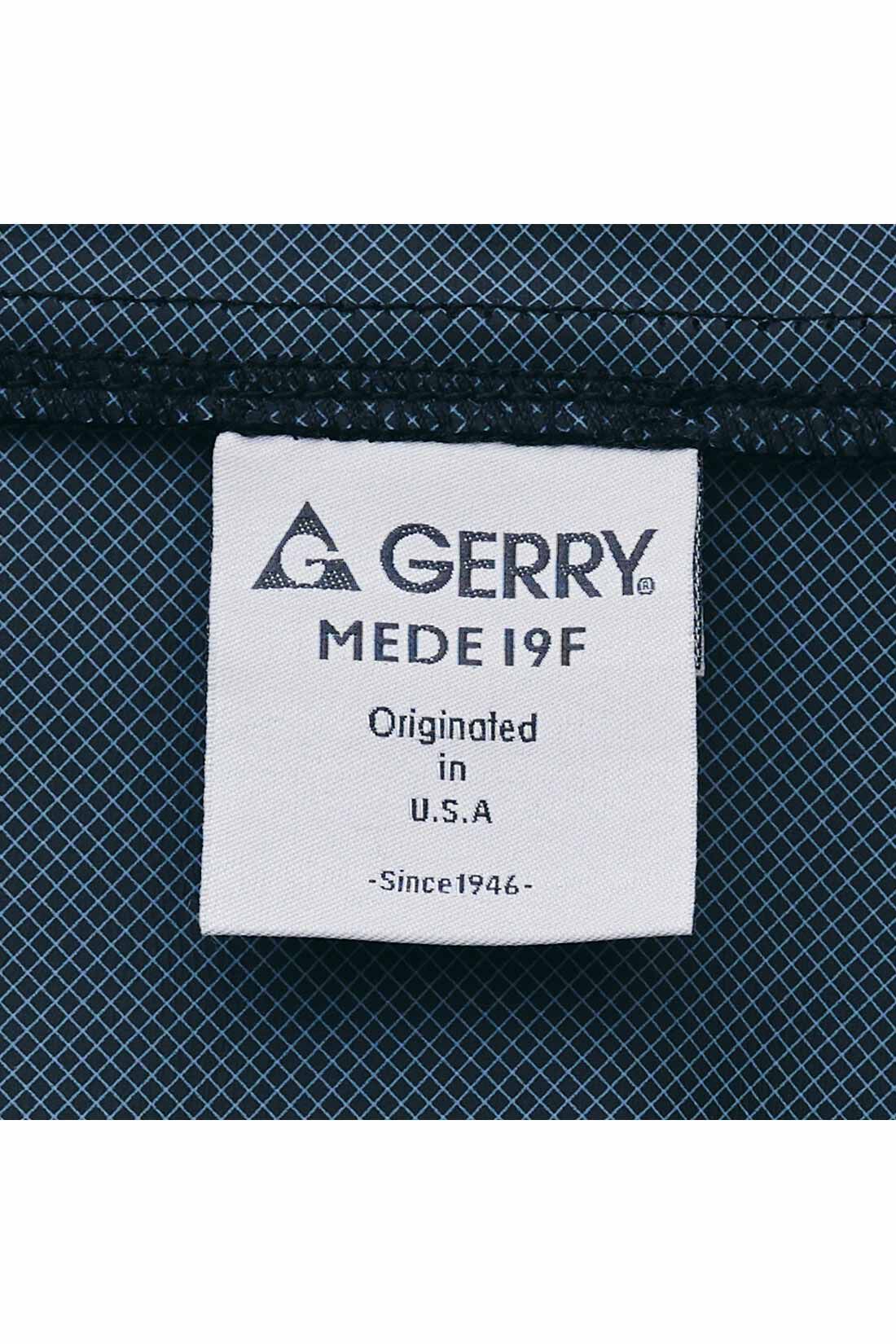 MEDE19F|【MEDE19F】GERRY（R）for MEDE19F 2.5レイヤーマウンテンパーカー〈ブラック〉