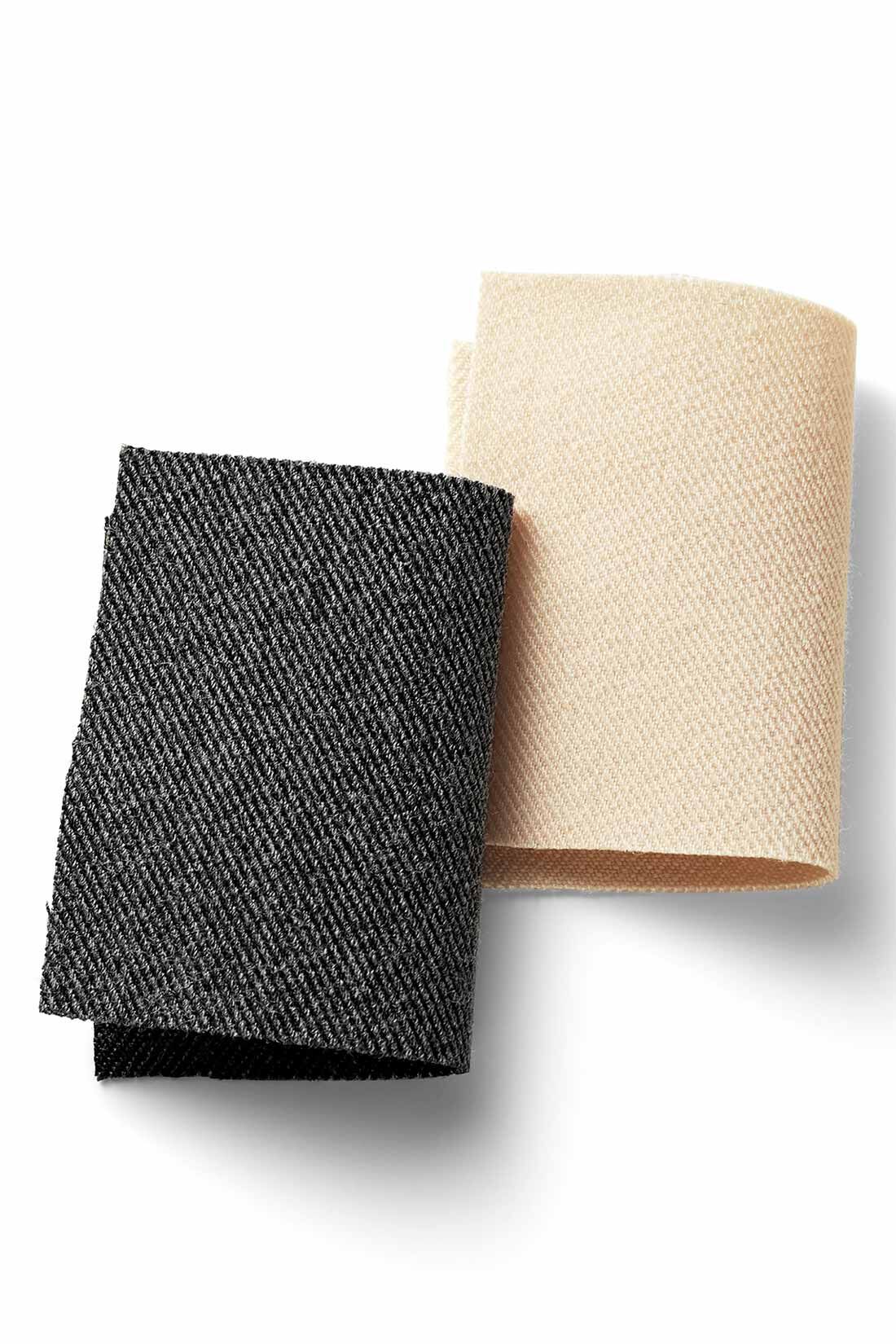 MEDE19F|MEDE19F　すそリブバルーンパンツ〈アイボリー〉|落ち感のある綾織りストレッチ素材。スーツライクな見た目によらず、快適なはき心地です。