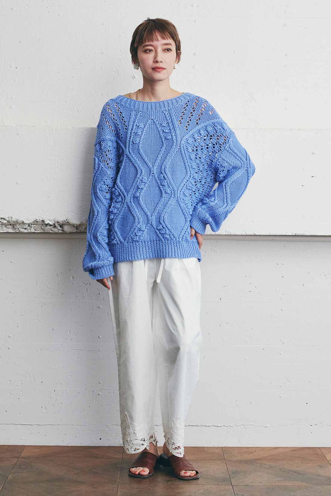 MEDE19F バテンレース遣いパンツ〈ホワイト〉｜レディースファッション・洋服の通販｜MEDE19F