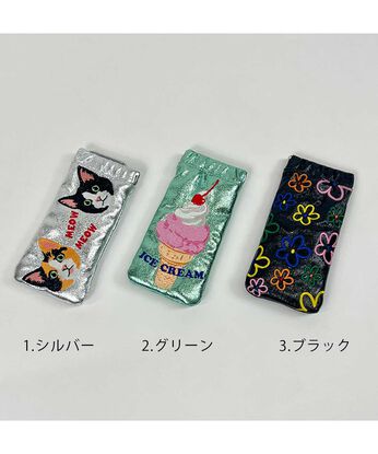 MEDE19F | 刺しゅう サングラスケース