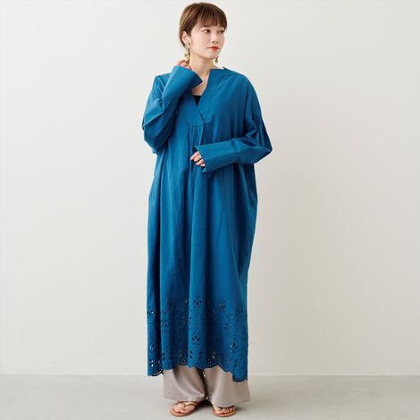 MEDE19F | インドコットンワンピース〈ＢＬ〉ＭＤ１９
