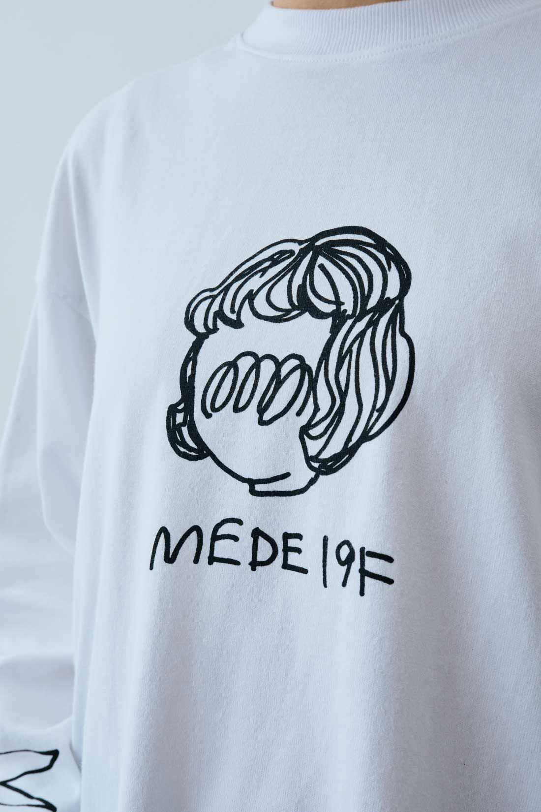 MEDE19F|ART meets MEDE19F　ロングスリーブTシャツ〈Sayuri Nishikubo〉