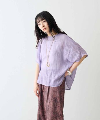 MEDE19F | MEDE19F シングルガーゼ トップスの会