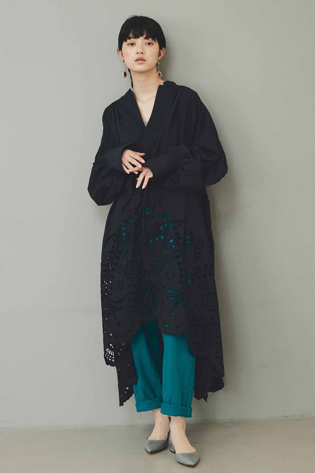 MEDE19F [メデ・ジュウキュウ]|MEDE19F　〈MADE IN INDIA COLLECTION〉エンブロイダリーコットンワンピース